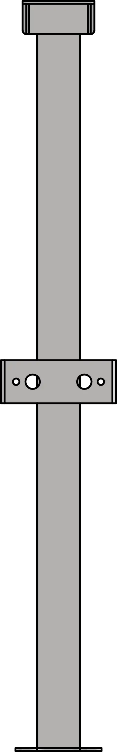 Operating stand with hole